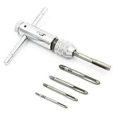 gewindebohrer m30x2 links Der Ratschenschlüssel hat einen verstellbaren T-Griff. Dieses Mechaniker-Werkzeug kann einhändig bedient werden und ist bequemer in der Anwendung. Es passt zu mehreren Gewindeschneidern und ist auch auf engem Raum leicht zu bedienen.