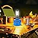 Ssguopte Camping Gas Lantern with Adjustable Valve, Heat-Resistant Glass Lamp