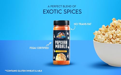 Image of Time Out Popcorn Cooking Masala | Multi-Purpose Popcorn Cooking Masala | Premium Popcorn & Snack Flavoring | No Trans Fat | Pack of 2 (Pack of 2)