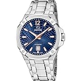 JAGUAR SWISS MADE Orologio Automatico Uomo Acciaio 316L Argento - Data, Vetro Zaffiro - Impermeabile 10 ATM - J1029/2 Automatic