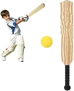 Foam Cricket Set Bat and Ball for Beginners – Lightweight Foam Bat & Ball for Indoor and Outdoor Play