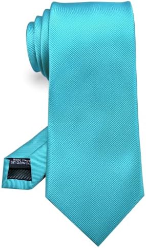 JEMYGINS 3.15" Solid Color Tie Formal Necktie for Men (8cm)