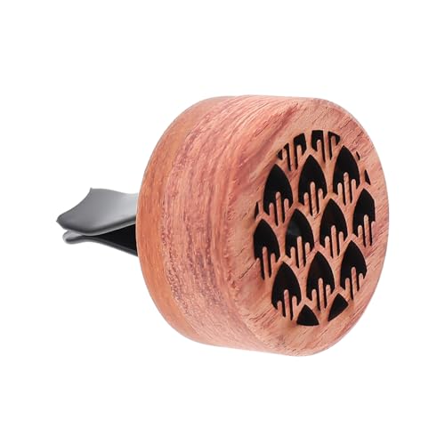 TOVINANNA 1 Pc difusor de Coche difusores de aceites Esenciales para el hogar difusor de aromaterapia para Coche ambientador casa Car Air freshener Coches Coche Dormitorio Madera difusa