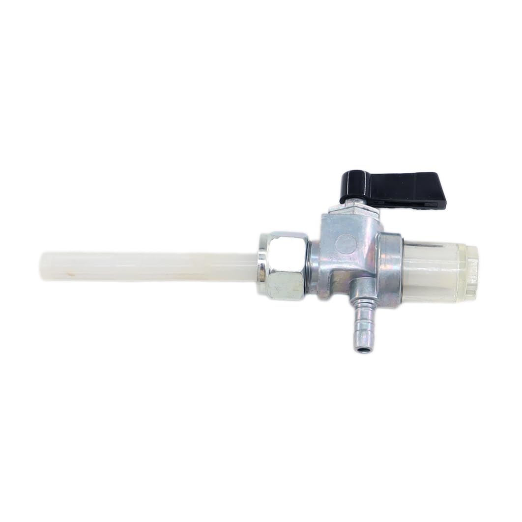 MCHNIC Grifo de gasolina Llave de combustible M16x1 con manguera de gasolina, filtro de gasolina para Simson, MZ, AWO, IWL, IFA, EMW R35, DKW RT 200, NSU Max