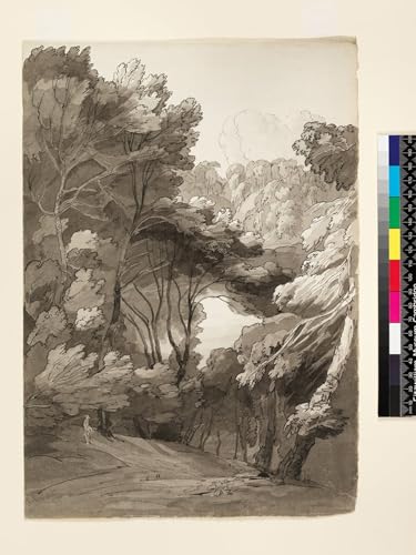 Lienzo decorativo de 60x90cm con paisaje de bosque para pared de salón