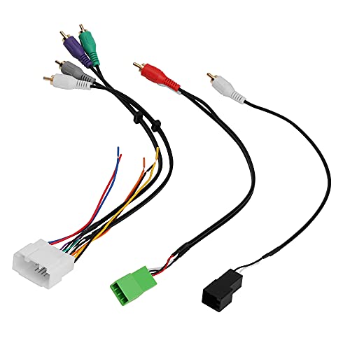 G Car Stereo Radio Wire Harness Aftermarket Install Amplifier Connector Compatible with Honda 1998-2007