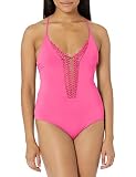 Billabong Damen Hippie Hooray One Piece Swimsuit Badeanzug, Shaka Pink, Medium