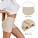 SHARICCA Boxershorts Damen Nahtlos Weich Unterhosen Damen Hohe Taille Radlerhose Hotpants Unterwäsche Boxershorts Seamless Mehrpack (3P01-Mehrfarbig, M)
