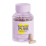 Lemme Purr Vaginal Probiotics for Women - Promotes pH Balance, Healthy Vaginal Odor & Urinary Tract Health w/Lactobacillus Blend, Clinically Tested Strains, Pineapple & Vitamin C - 60 Veggie Capsules