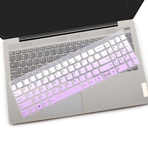 2 PCS Protector de Teclado para Lenovo V15 y IdeaPad miniatura 6