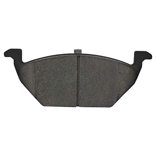 Image of TRQ Performance Front Brake Pad and Rotor Set Ceramic Drilled Slotted G | For 1998-2010 Volkswagen Beetle 2000-2006 Golf 1999-2005 Jetta