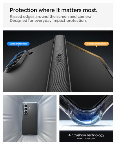 Image of Spigen Slim Armor Pro MagFit Case for Samsung Galaxy Z Fold 8 Ultra, Black