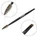 Professional Brow Brush and Lash Comb Spoolie Duo Purpose Makeup Brush for Eyebrows Eyelining and Eyelashes