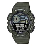 Casio Reloj analógico y Digital para Hombre con Correa de Resina WS-1500H-3BVDF