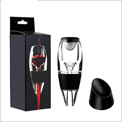 TapóN Botella Tapones De Botella Corchos De Vino Tapones Para VacíO Aireador de vino vertedor con tapón de vacío de vino Pico difusor clásico para botella de vino Aireadores de vino instantáneos