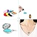 GIONO Stainless Steel Pet Love Dragon Aromatherapy Essential Oil Diffuser Necklace Carving Locket Pendant,10 Felt Pads