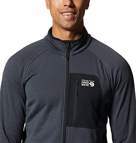Image of Mountain Hardwear Men's Polartec Power Grid Half Zip Jacket | Stylish and Warm Jacket for All Outdoor Adventures