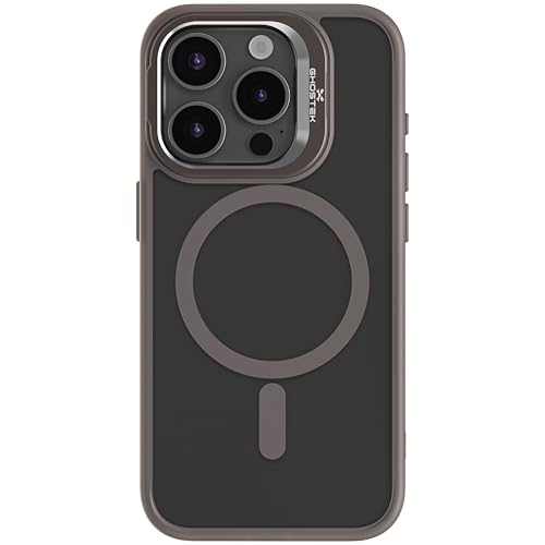 Protection antichoc iPhone 15 Pro MagSafe Ghostek KickCam grise