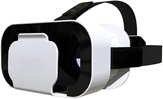 VR Headset für iPhone und Android: verstellbare Linsen, 4,7-6,5 Zoll Telefon kompatibel, ABS leichtes Design für immersives 3D-Gaming und für Filme