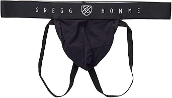 Gregg Homme Mens Room-Max Large Pouch Jock, 152734, Black, M