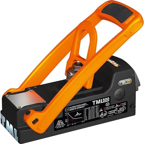 アルフラ社 リフティングマグネット 平鋼用 使用荷重500kg TML 500 永久磁石/リフマグ/吊る (ALFRA)
