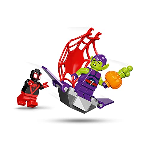 Marvel Spidey e i Suoi Fantastici Amici Miles Morales: La Techno Trike di Spider-Man Giocattolo con Macchina, Giochi per Bambini dai 4 Anni 10781 - Lego - Immagine 2
