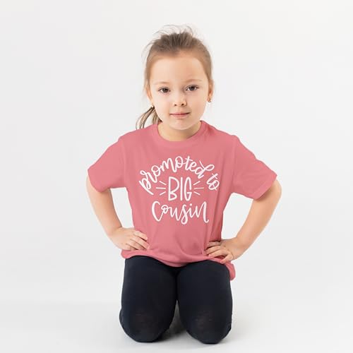 Promoted to Big Cousin T-Shirts for Toddler Girls Fun Family Outfits4