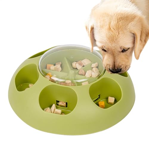 Hundespielzeug, langsames Fressen, interaktives Hundespielzeug, langsames Füttern, Spielzeug zur Bereicherung des Gehirns, geistige Stimulation, Futterspender für Hunde
