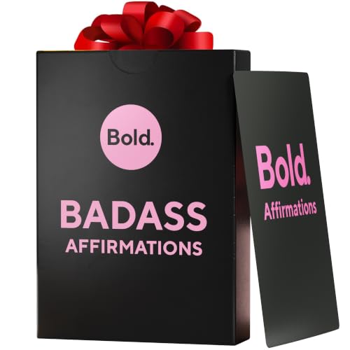 Badass Affirmation Cards for Women, 100 Daily Motivational Affirmations