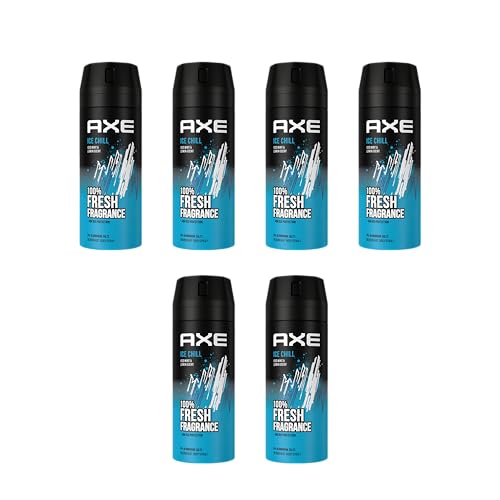 Preisvergleich Produktbild Axe Bodyspray Ice Chill ohne Aluminiumsalze 6x 150 ml Dose