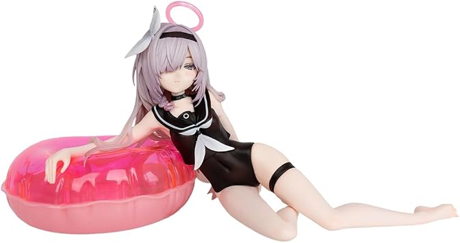 Blue Archive Arona and Plana Swimsuit Figure 1/7 Anime Game Characters PVC Desktop Ornaments Fans Gifts Height 4.72IN Plana