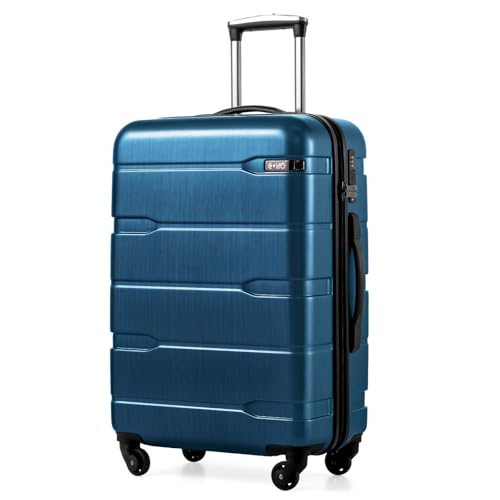 Coolife Luggage Expandable Spinner Luggage