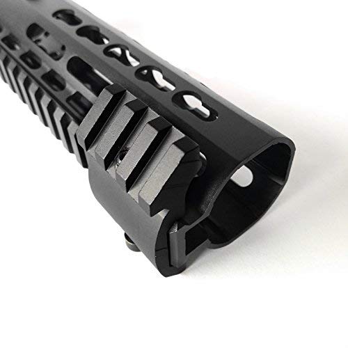 FIRECLUB Ultra Low Profile Offset Picatinny Mount 45 Degree 20mm Side Black for Scope Mangifiers, Flashlights Black