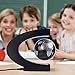 Floating Globe with Colored LED Lights C Shape Anti Gravity Magnetic Levitation Rotating World Map for Children Gift Home Office Desk Decoration