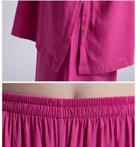 Ensemble d'uniforme de Tai Chi RWRAPS haut de gamme orange - 7