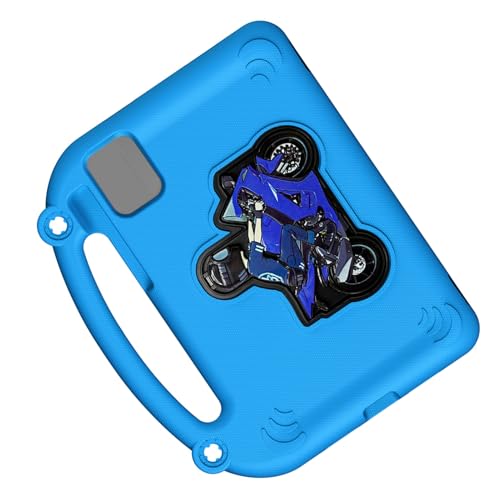 Funda Pad X8A 11 de espuma EVA azul con soporte antichoque para niños 4