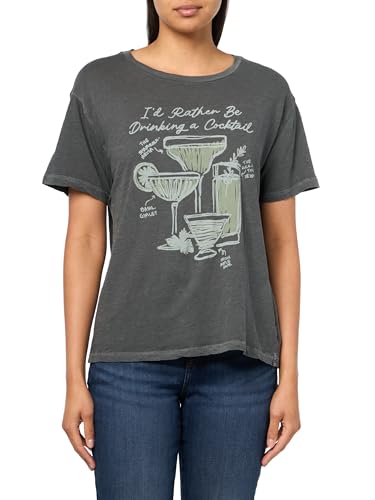 T-shirt Rather Be Drinking Boyfriend Lucky Brand exprimez votre humeur avec style