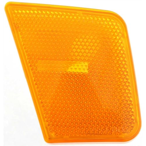 MNMSYH Set of 2 Right Signal Light + Front Left Side Marker Light Assembly Turn Pfm Amber for Jeep for Liberty 2005-2007