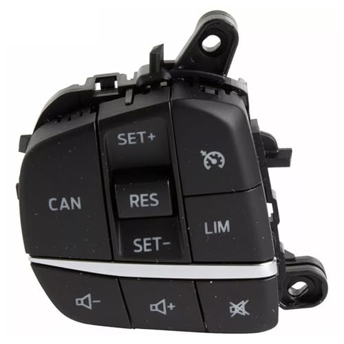 Bouton Commande Volant Ford Focus Fiesta de Qualité Durable | Conception Anti-Déformation Gauche