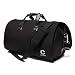 Crospack Business Travel Duffle Bag Garment Bag 55L Super Capacity Crazy Horse Leather Travel Bag for Men and Momen Flight Bag Weekender Travel Suit Bag