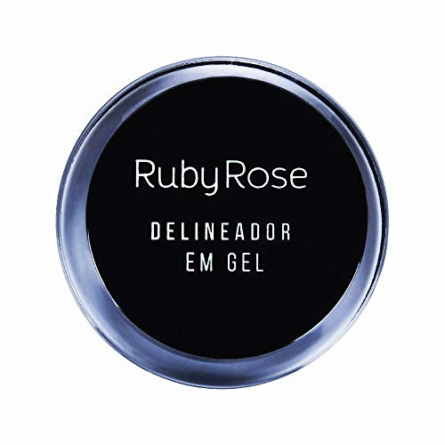 Delineador Em Gel Black Preto Ruby Rose