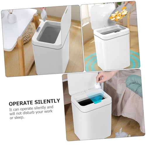Caneca automática de inducción LABRIMP blanca rectangular miniatura 5