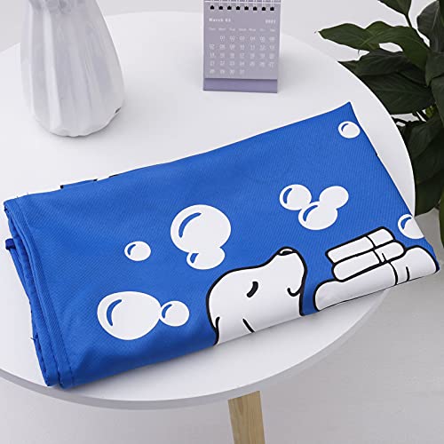 olyee Pet Laundry Bag 70 * 80cm for Washing Machine Petwear Wash Bag, Keep Your Washing Machine Free from Hair-Ideal for Dogs,Cats,Hamsters,Horses's Towels,Blankets,Toys(Blue) - Image 7