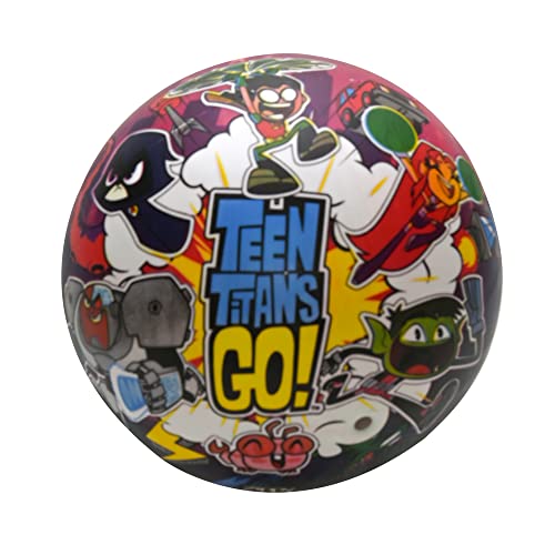 Zippy Toys Bola de Vinil Inflável Personagem Jovens Titãs, Recomendado Para Crianças Acima de 3 Anos