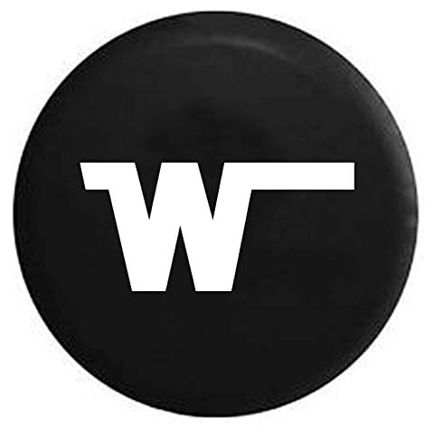 Pike Outdoors Winnebago W Camper Motorhome Spare Tire Cover Black 27.5 in Cover