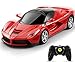 Produktbild SainSmart Jr. Ferrari Ferngesteuertes Auto für Kinder, Lizenziert LaFerrari Modellauto, 1:24 RC Spielzeugauto Spielzeug Geschenk 3-18 Jahre Junge Mädchen, Rot, Laferrari-rot