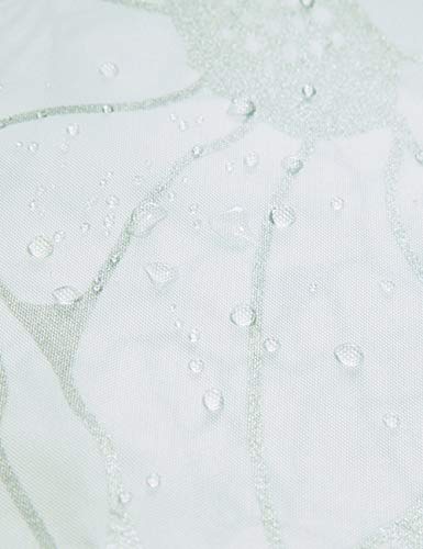 Rideau de douche imperméable en polyester MU rideau de séparation imprimé