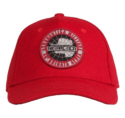 Chapeau de luxe Aeronautica Militare en laine rouge avec logo brodé