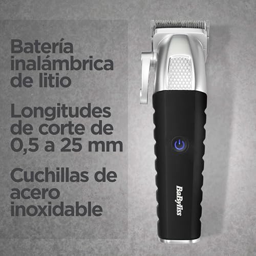 Cortapelos BaByliss de batería con carga rápida para un corte de precisión 2