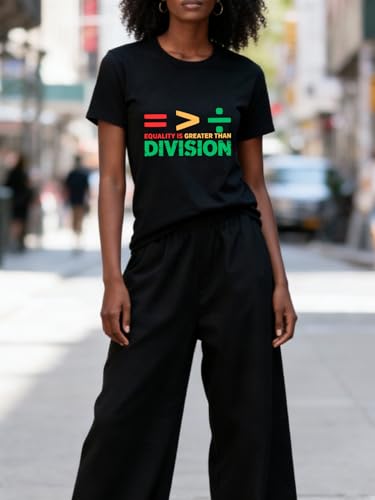 Image of Black History Pajamas, Graphic Matching Sets for Women, Magic Afro American Natural Hair Vintage Melanin T-Shirts and Pants